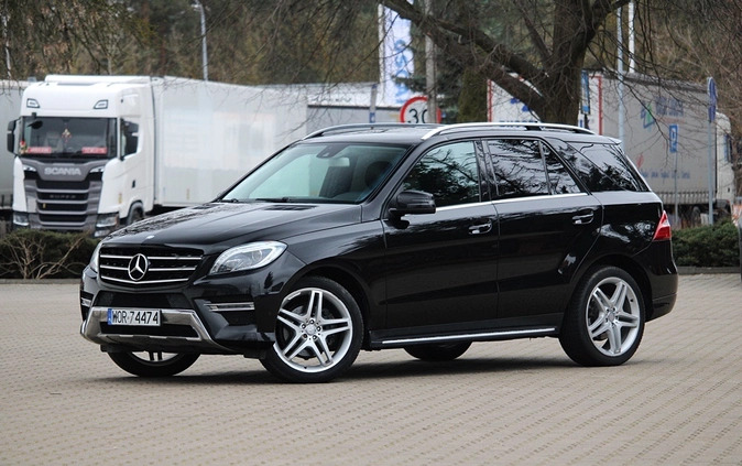 Mercedes-Benz ML cena 89900 przebieg: 207000, rok produkcji 2014 z Golub-Dobrzyń małe 232